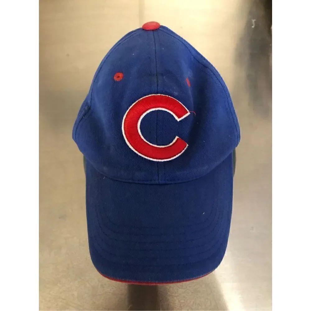 Cubs Hat Twins Enterprise Genuine Merchandise Some Wear and Stains